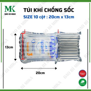 Bọc khí chống sốc vận chuyển hàng hóa dễ vỡ 10 cột bọc đồ cỡ 20cm x 13cm