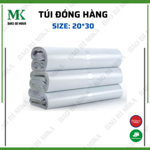 Cuộn 100 túi đóng hàng tiện lợi không thấm nước kích thước 20*30cm
