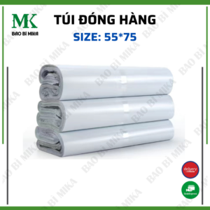 Cuộn 20 túi đóng hàng tiện lợi không thấm nước kích thước 55*75cm