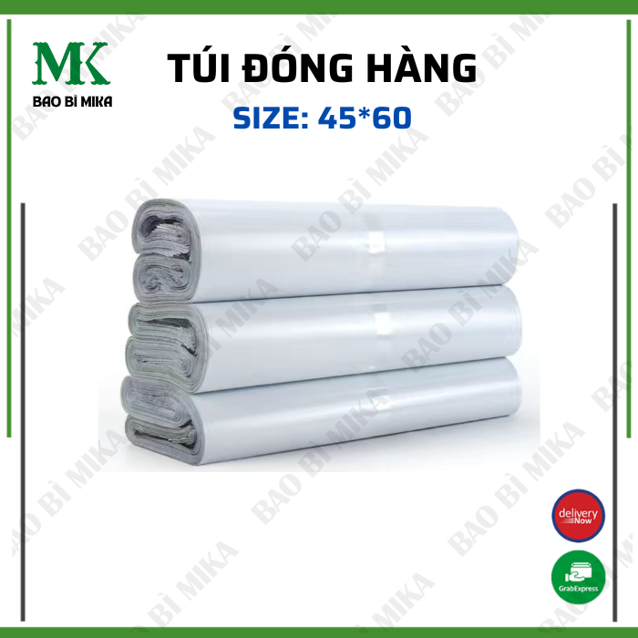 Cuộn 20 túi đóng hàng tiện lợi không thấm nước kích thước 45*60cm