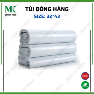 Cuộn 100 túi đóng hàng tiện lợi không thấm nước kích thước 32*43cm