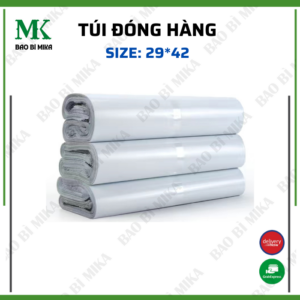 Cuộn 100 túi đóng hàng tiện lợi không thấm nước kích thước 29*42cm