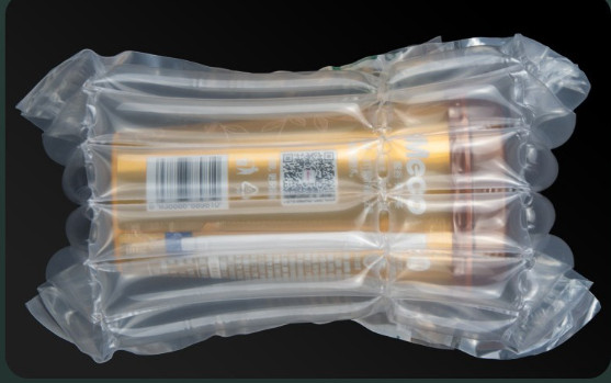 Bọc khí chống sốc vận chuyển hàng hóa dễ vỡ 6 cột bọc đồ cỡ 21cm x 12cm x 4cm - Ảnh 3